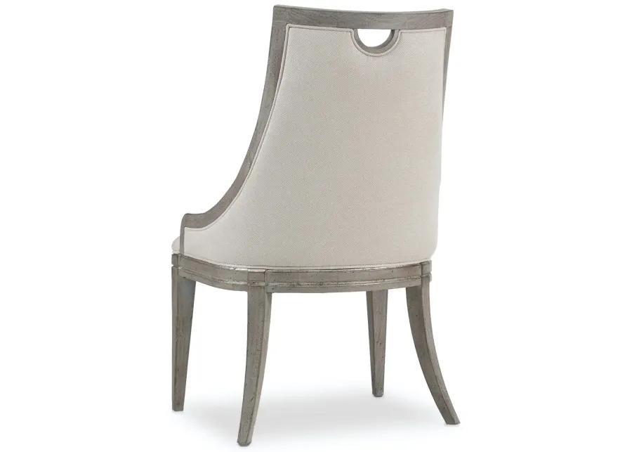 SANCTUARY UPHOLSTERED SIDE CHAIR