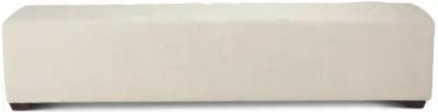 GROSVENOR 58-INCH BEIGE UPHOLSTERED BENCH