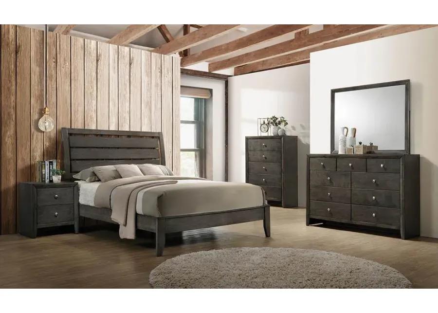 SERENITY FULL BED MOD GREY