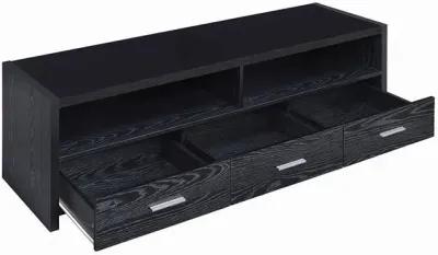 Coaster Alton 3-Drawer Engineered Wood 62 Inch TV Stand Black Oak