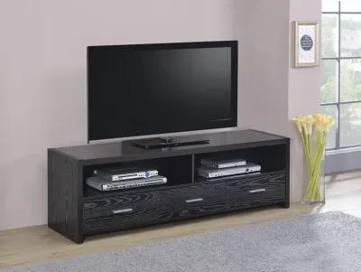 Coaster Alton 3-Drawer Engineered Wood 62 Inch TV Stand Black Oak