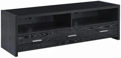 Coaster Alton 3-Drawer Engineered Wood 62 Inch TV Stand Black Oak