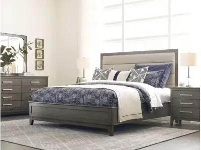 Kincaid Ross King Upholstered Panel Complete Bed