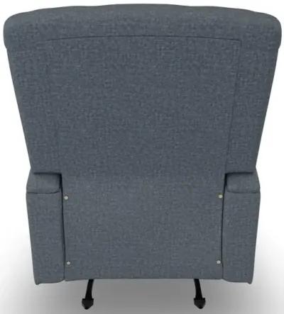 Best Home Derek Smoke Rocker Recliner with Power Headrest