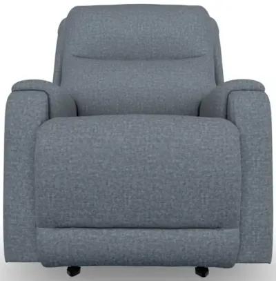 Best Home Derek Smoke Rocker Recliner with Power Headrest