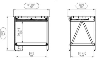 TITIAN LAPTOP DESK