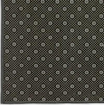 KIKIAMO GRAPHITE 5'X8' AREA RUG