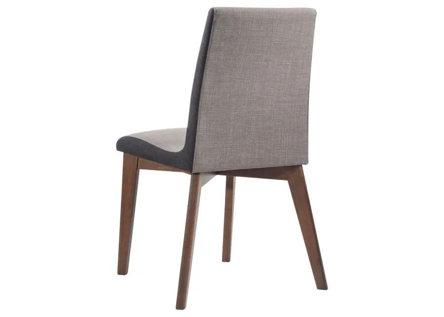 SIDE CHAIR LIGHT GREY/DARK GREY