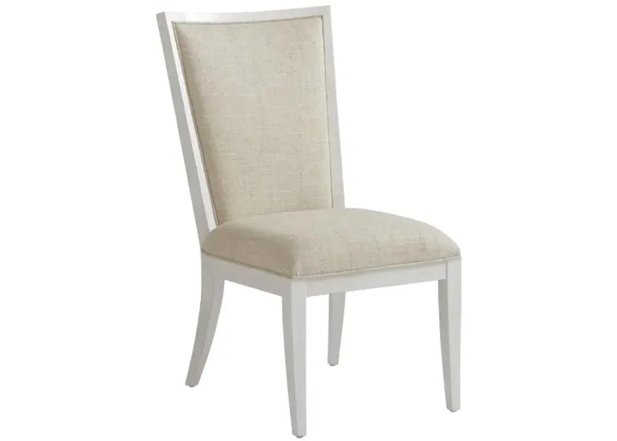 UPHOLSTERED WOOD FRAME SIDE CHAIRS - OCEAN BREEZE