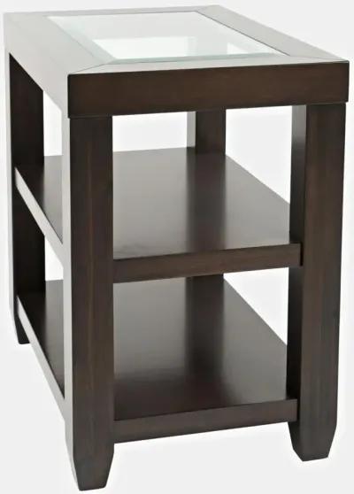 URBAN ICON CHAIRSIDE TABLE MERLOT