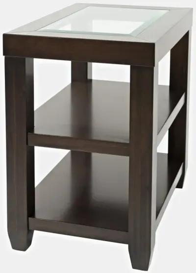 URBAN ICON CHAIRSIDE TABLE MERLOT