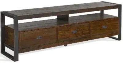 Sunny Designs Homestead Tobacco Leaf 78 Inch TV Stand Console