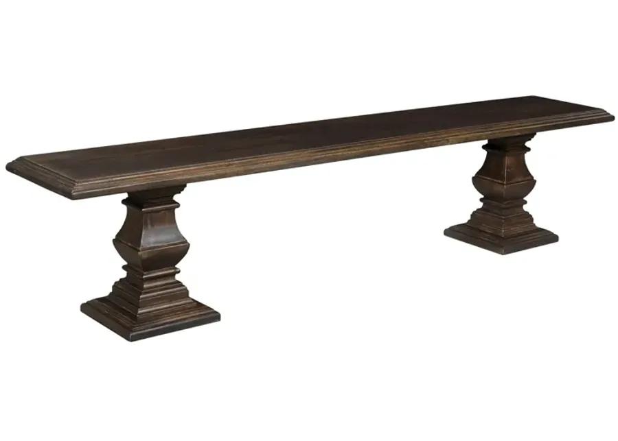 NIMES 80" WEATHERED MANGO BENCH