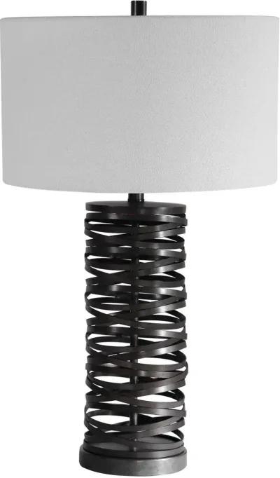 Uttermost Alita Rust Black Table Lamp