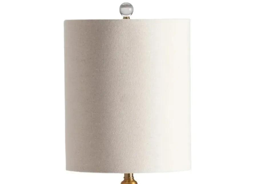 DUPUIS BRASS METAL TABLE LAMP