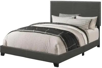 Coaster Boyd Upholstered Full Panel Bed Charcoal