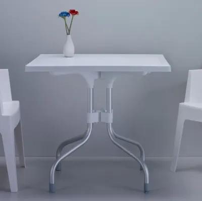 FORZA SQUARE FOLDING TABLE 31" WHITE