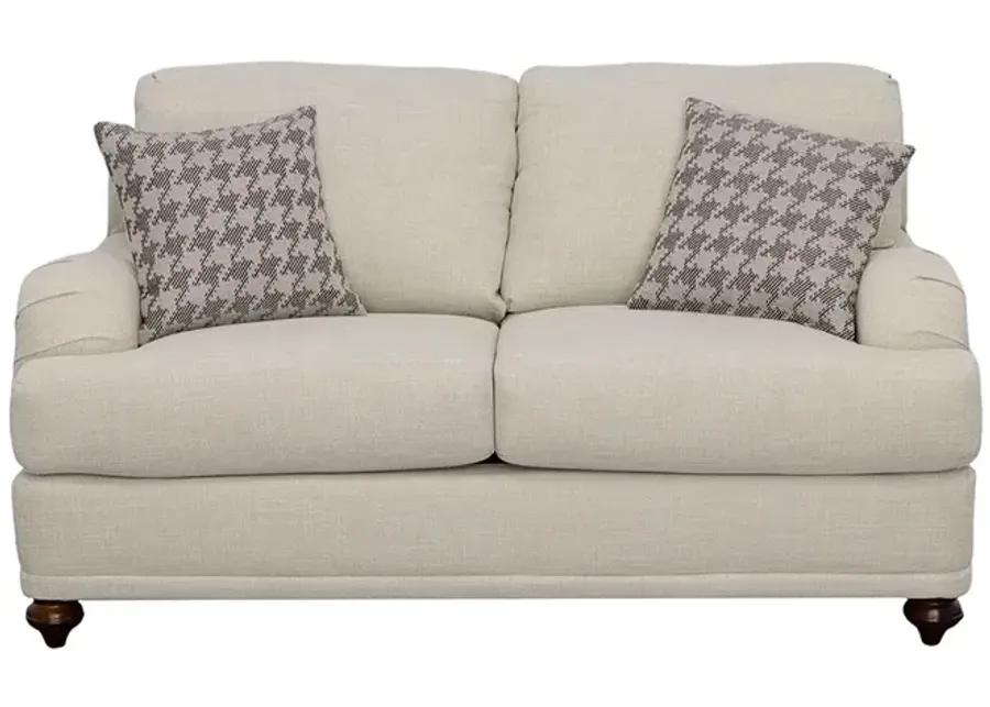 GLENN LOVESEAT LIGHT GREY/GREY GLENN COLLECTION