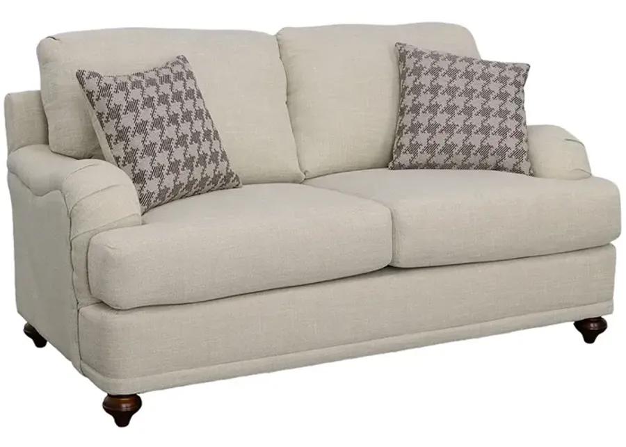 GLENN LOVESEAT LIGHT GREY/GREY GLENN COLLECTION