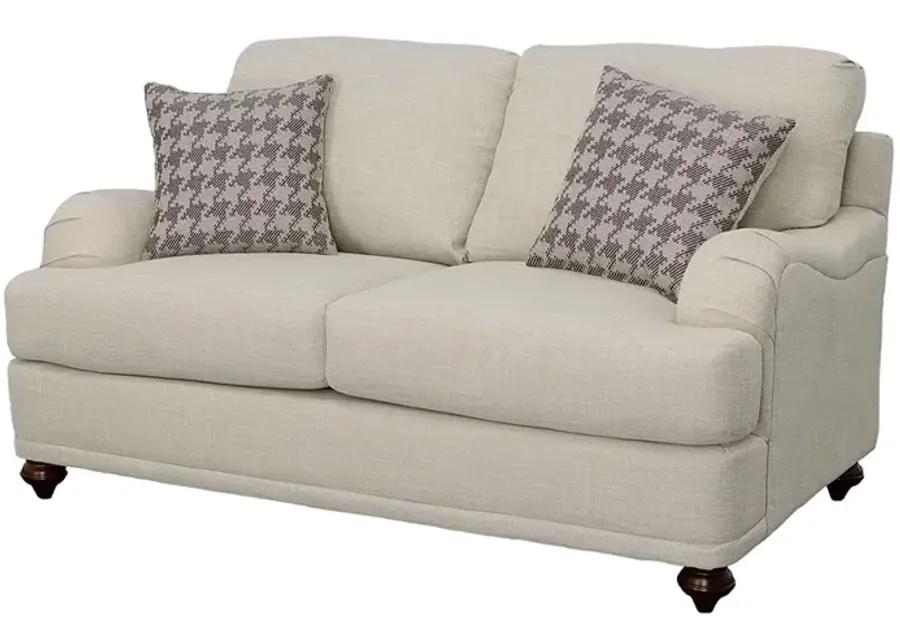 GLENN LOVESEAT LIGHT GREY/GREY GLENN COLLECTION