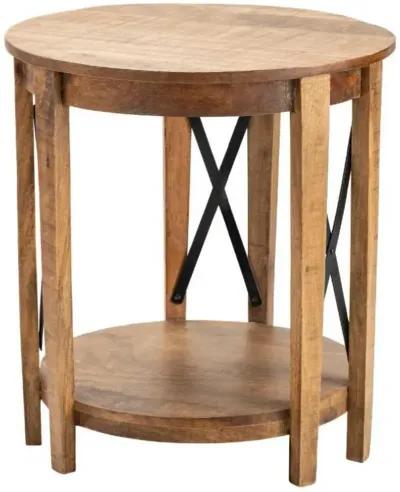 Crestview Sutton Brown End Table