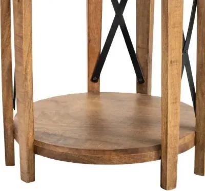 Crestview Sutton Brown End Table