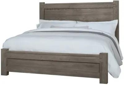 Vaughan-Bassett Dovetail Mystic Grey Dovetail Poster King Headboard