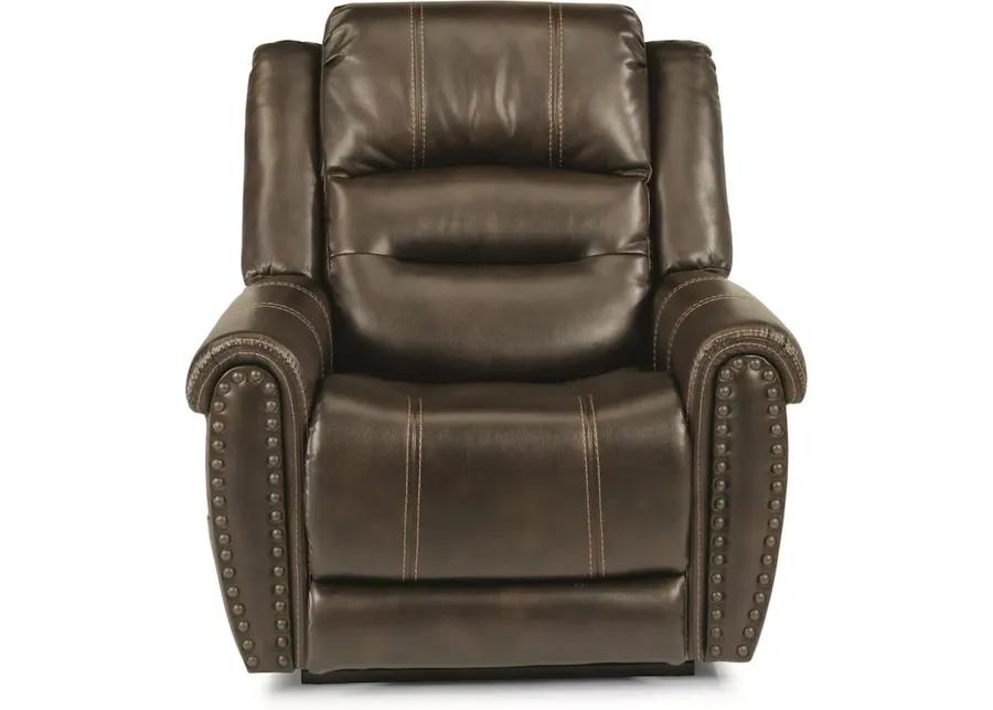 OSCAR BROWN POWER LIFT RECLINER WITH POWER HEADREST