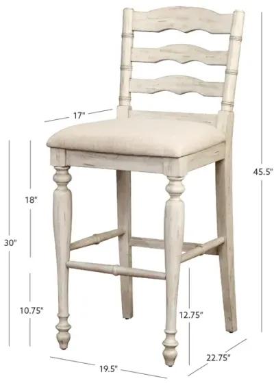 Linon 30 Inch Marino Bar Stool