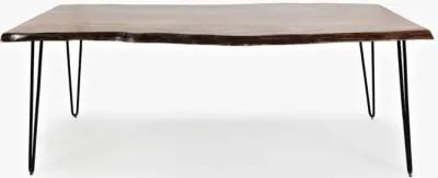 Jofran Nature's Edge 79 Inch Dining Table Light Chestnut