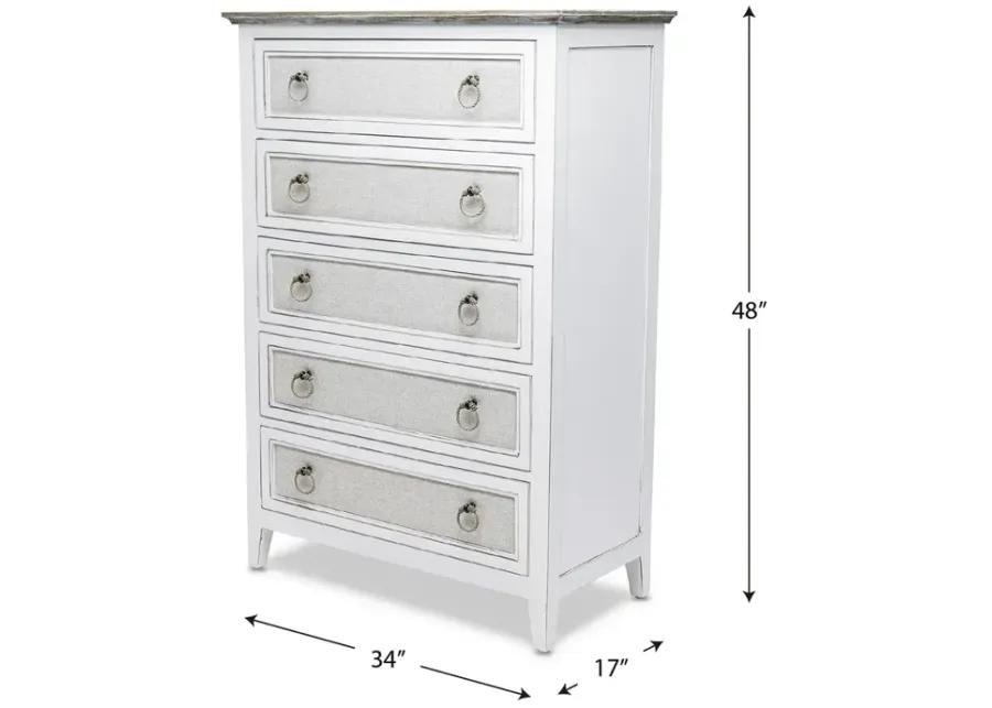 CAPTIVA ISLAND 5-DRAWER CHEST