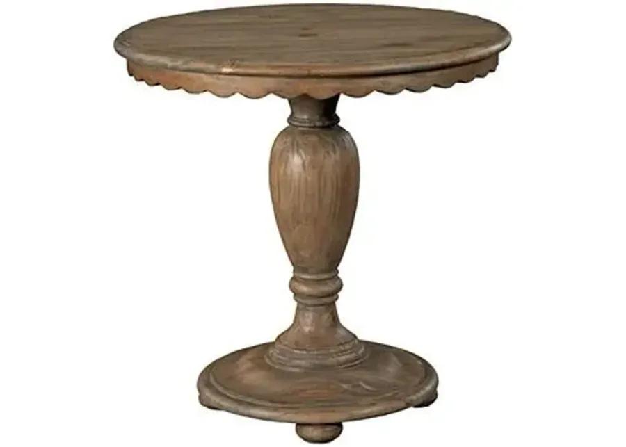 WEATHERFORD ACCENT TABLE WEATHERFORD - HEATHER