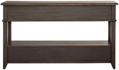 Liberty Furniture Mill Creek Peppercorn Sofa Table