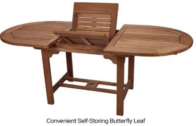 OUTDOOR FAMILY OVAL SMALL EXPANSION TABLE