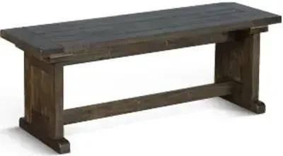 Sunny Designs Homestead Tobacco Leaf Side Bench