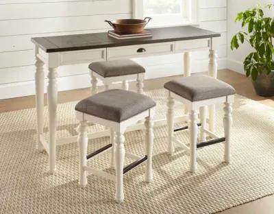 Steve Silver Joanna 4-Piece Bar Stools & Table Set