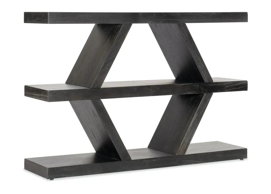 COMMERCE & MARKET GEO LINES CONSOLE TABLE