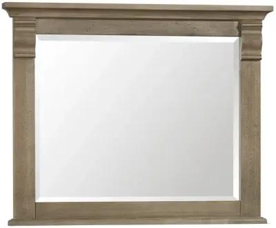 Vaughan-Bassett Carlisle Natural Grey Corbel Mirror