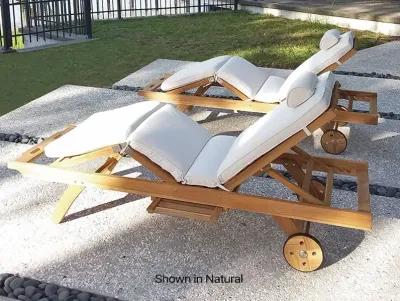 Royal Teak Sunbed Outdoor Lounge Chair