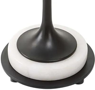 Uttermost Sentry Black/White Accent Table