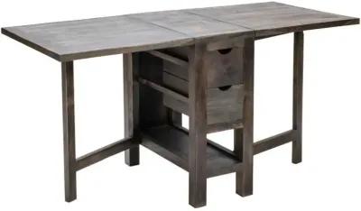 BARNWELL BROWN DINING TABLE