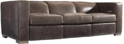 ARREZIO LEATHER POWER MOTION SOFA