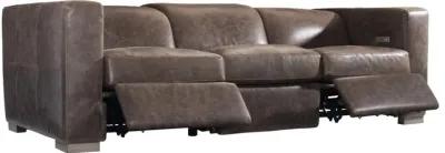 ARREZIO LEATHER POWER MOTION SOFA