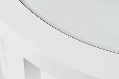 Jofran Urban Icon Round Cocktail Table White