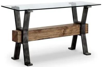 Magnussen Metal Rectangular Sofa Table Sawyer