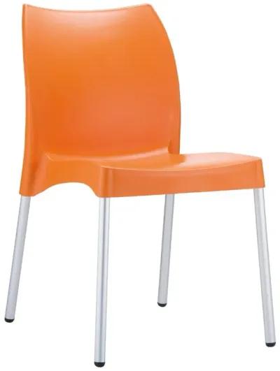 Compamia Vita Resin Outdoor Dining Chair Orange