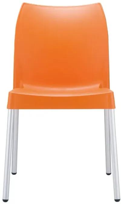 Compamia Vita Resin Outdoor Dining Chair Orange