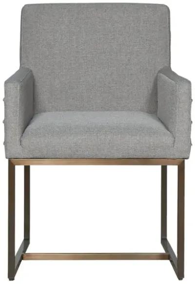 Universal Modern Cooper Sky Silver/Bronze Armchair