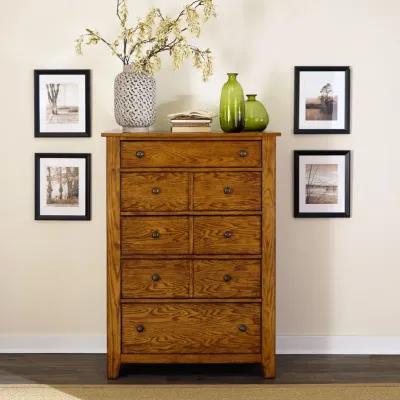 5 DRAWER CHEST - GRANDPAS CABIN