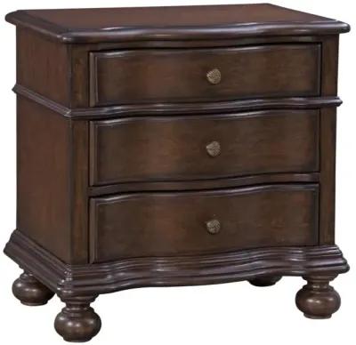 American Woodcrafters Rodanthe Cherry Brunette 5-Piece Woven Bedroom Set Queen Bed Dresser Mirror 3-Drawer Nightstand & Chest